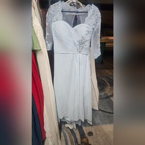 #194 blue formal dress 14